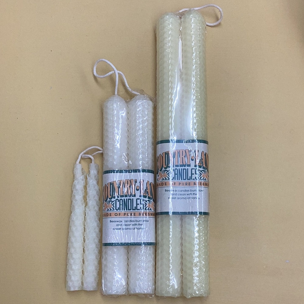 Wrapped Beeswax Candles (Country Lane)