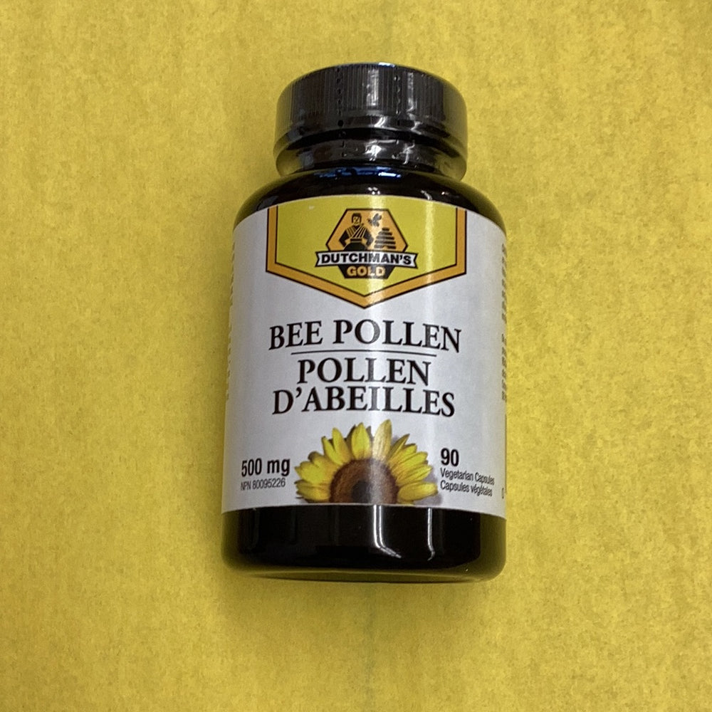Bee Pollen Capsules 500ml - Amber Pharma  90 pieces - Dutchman's Gold