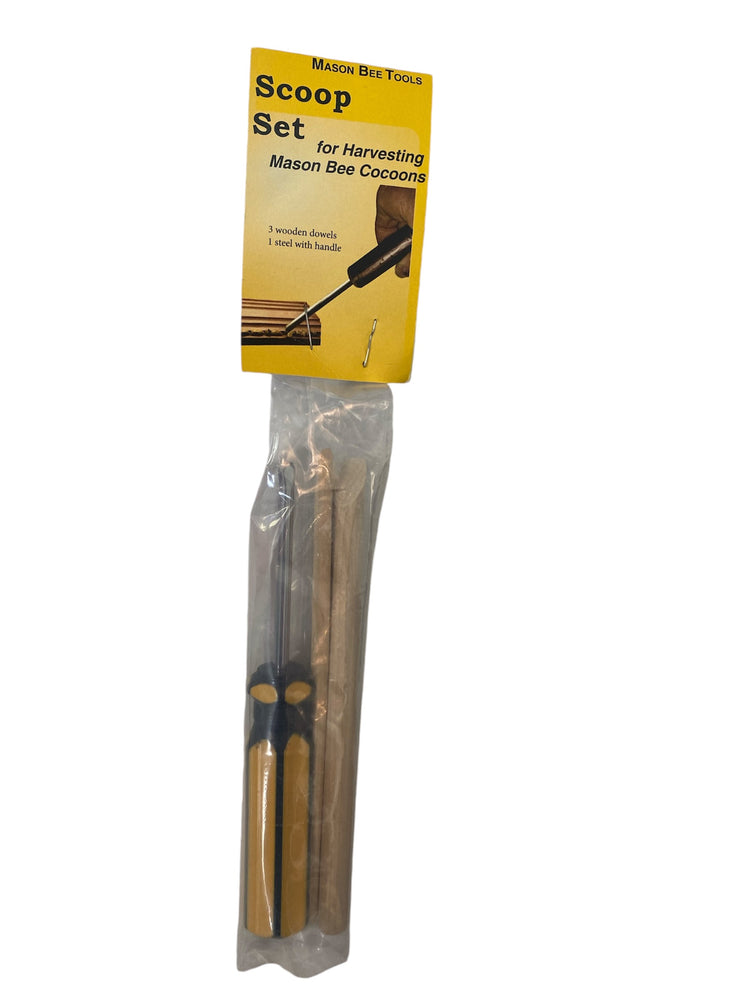 Mason Bee Scoop Set Tools