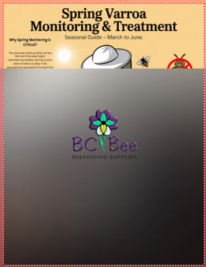 
                  
                    Varroa Mite Chart PDF – Seasonal Treatment & Monitoring Guide for BC Beekeepers
                  
                