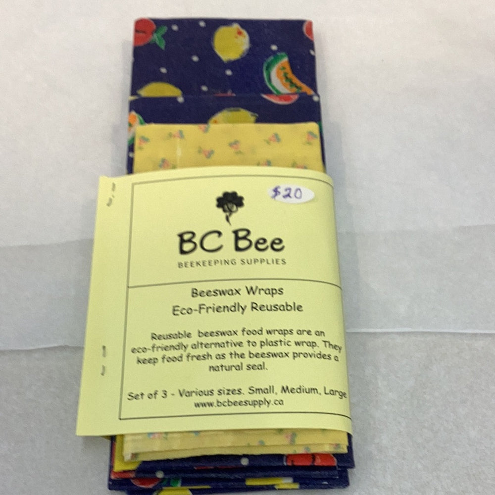 Wraps - Beeswax - 3 pack