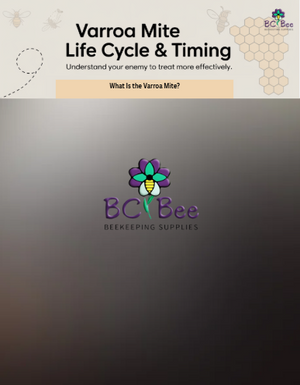 
                  
                    Varroa Mite Chart PDF – Seasonal Treatment & Monitoring Guide for BC Beekeepers
                  
                