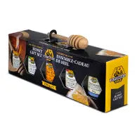 Honey Sampler with Honey Dipper - Gift Set - Dutchman's Gold