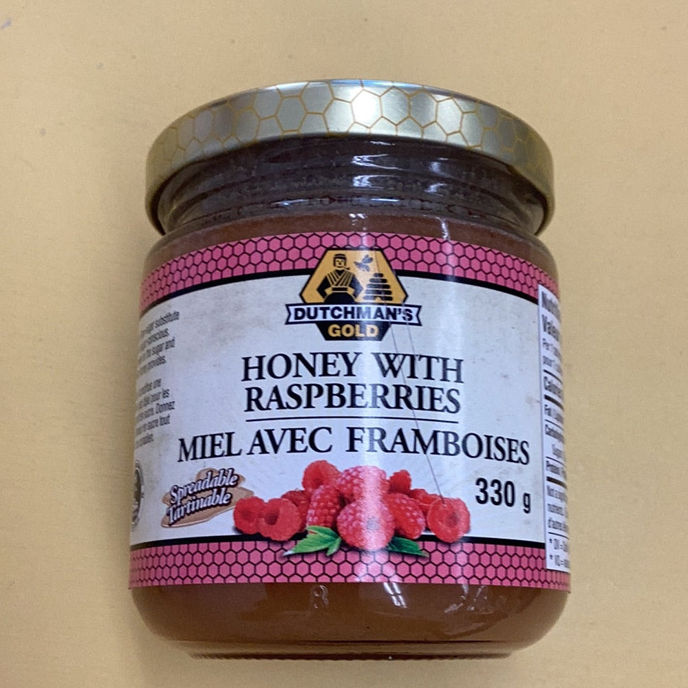 Honey with Raspberries - Dutchman’s Gold