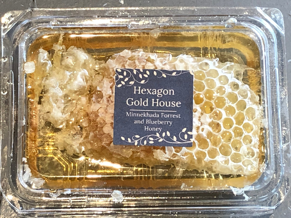Honey - Minnekhada Honeycomb - Hexagon Gold
