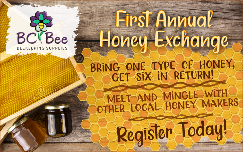 
                  
                    Honey Exchange Program 2023 - BC Bee Supply
                  
                