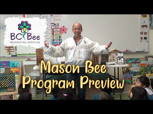 
                  
                    Load and play video in Gallery viewer, Workshop: Mason Bee Program for Schools &amp;amp; Community Gardens
                  
                