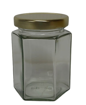 
                  
                    Jar, Hex-shaped, Glass, 12-pack
                  
                