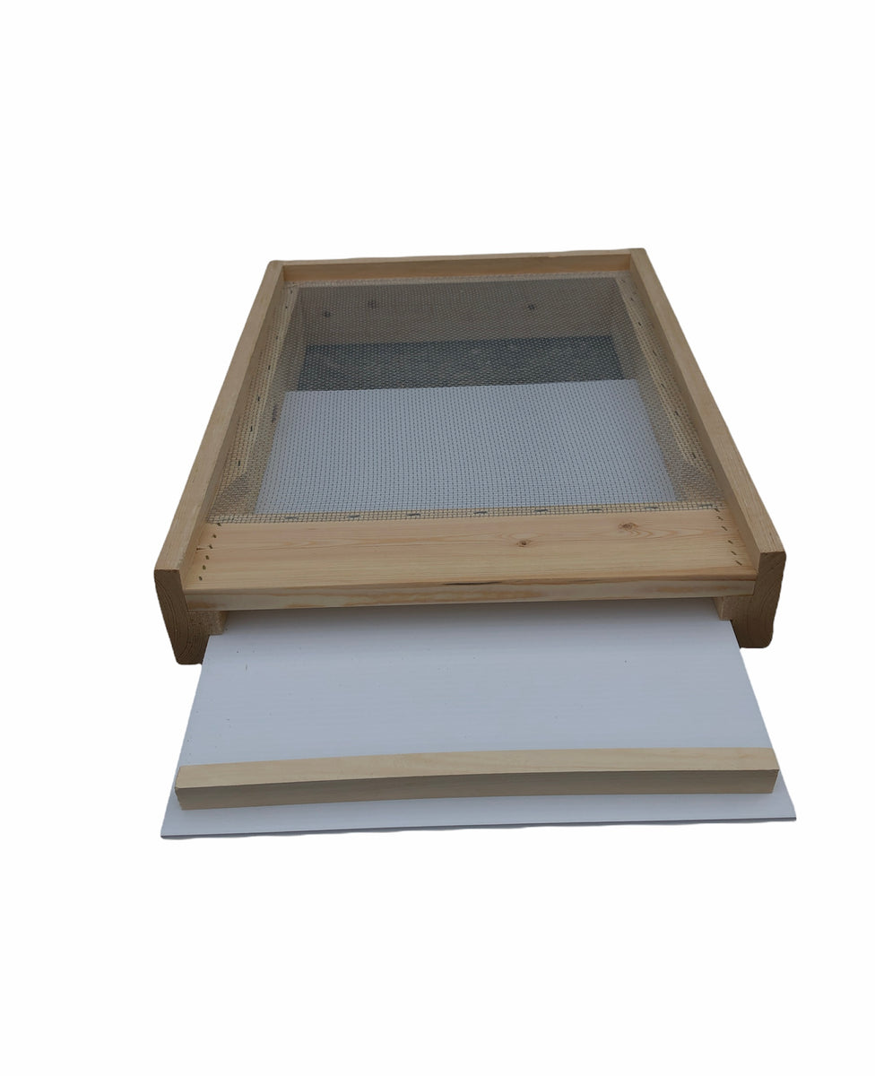 Screened Bottom Board - Front Tray – BC Bee Supply