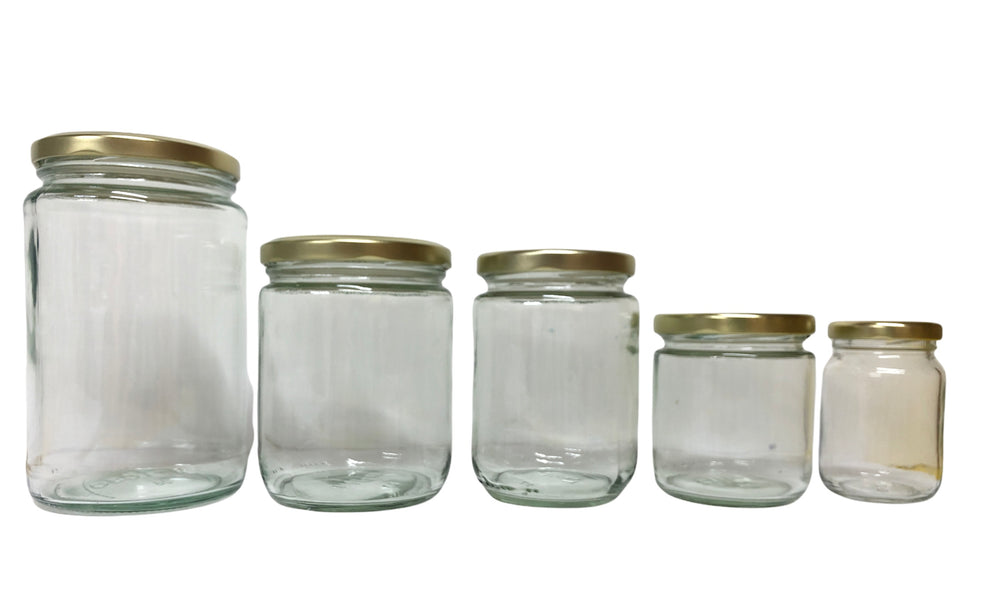 
                  
                    Jar, Round, Glass, 12-pack
                  
                